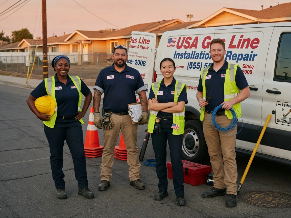 Gas Line Installation company in Canyonville, OR